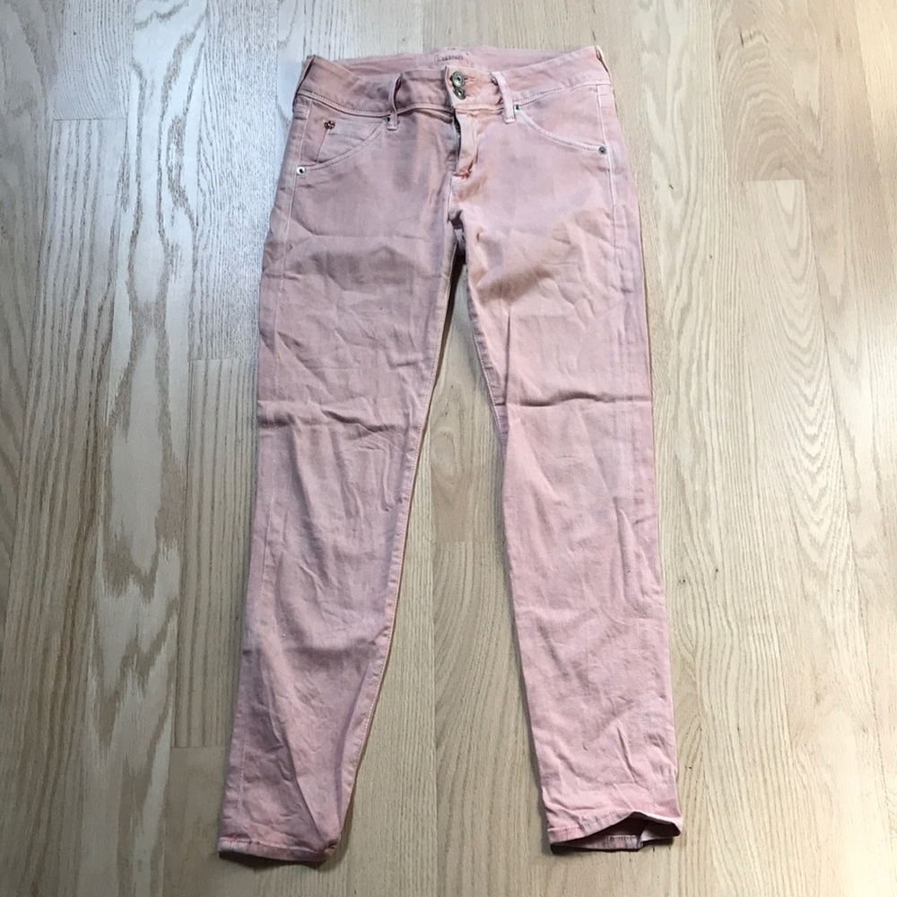 Hudson Collin skinny crop jeans